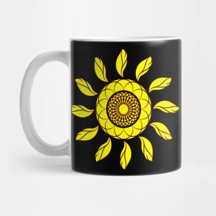 Flower Jewel Mandal Mug